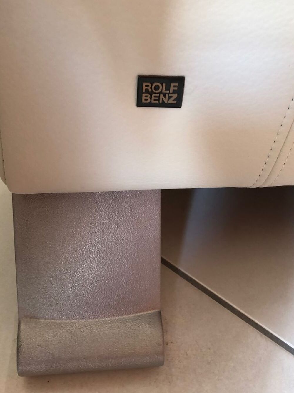 Canap&eacute; cuir Rolf Benz 210 cm Meubles