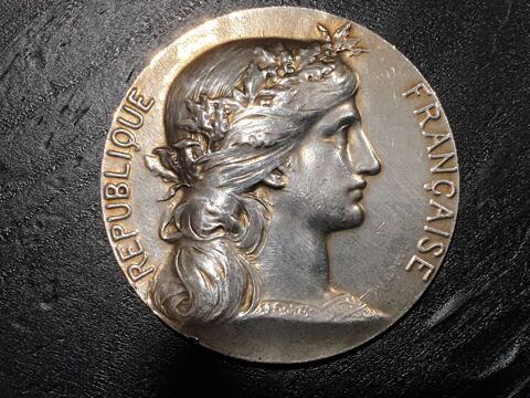 M�daille Argent R�publique Fran�aise 140 Bordeaux (33)