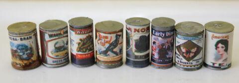 Boites de conserves maison de poup�e taille Lundby 15 Issy-les-Moulineaux (92)