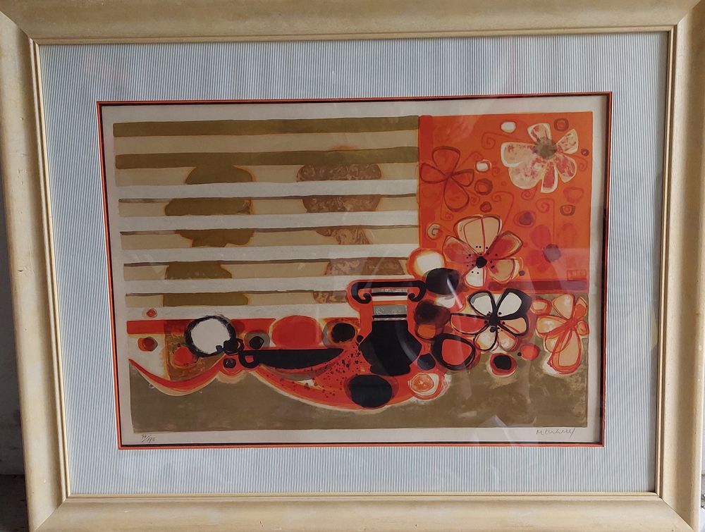 Lithographie - Fr&eacute;d&eacute;ric MENGUY 