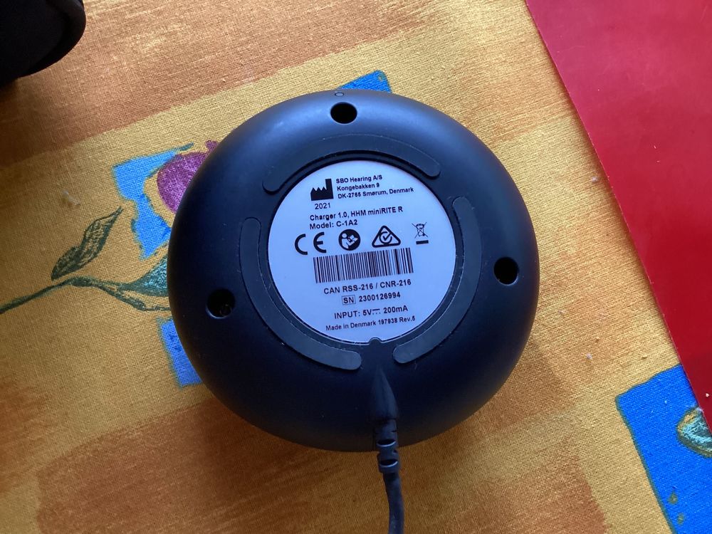 Paire d'appareils auditifs rechargeables Audika Full F500 miniRITE R + chargeur Accessoires