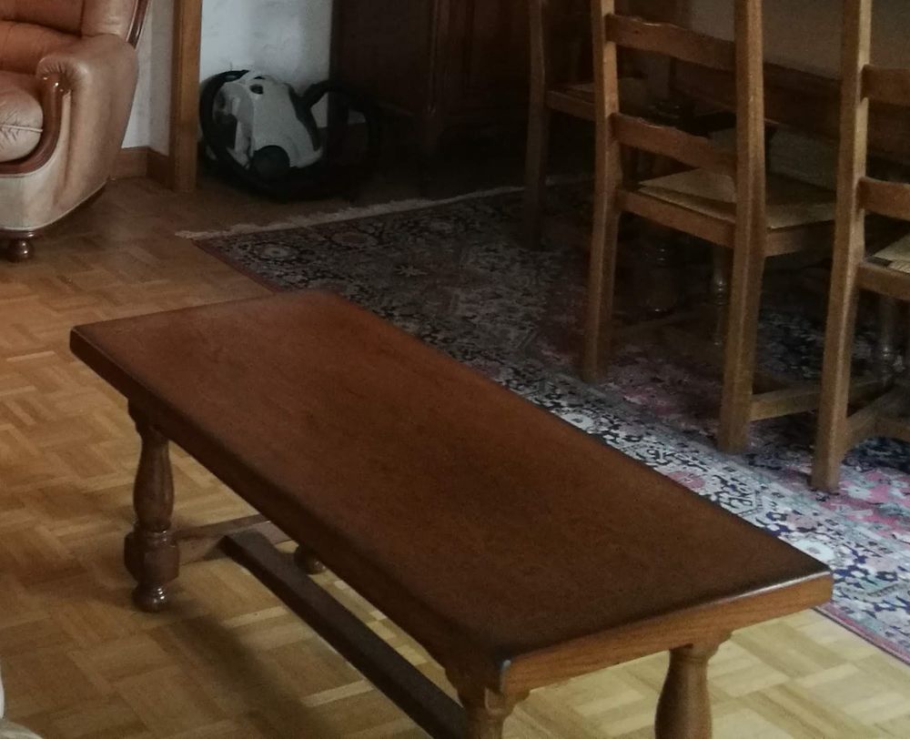 Table basse bois massif parfait &eacute;tat Meubles