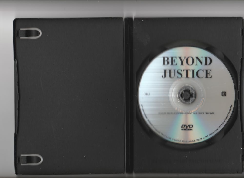 Beyong Justice DVD et blu-ray