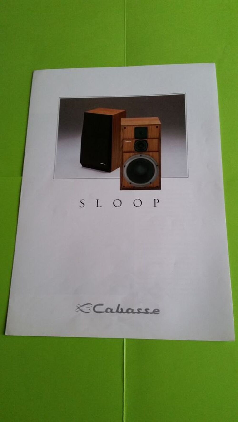 CABASSE SLOOP Audio et hifi