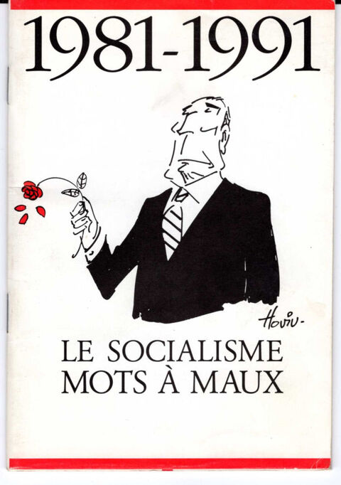 HOVIV : Le Socialisme mots  maux - dit par Le RPR 3 Argenteuil (95)