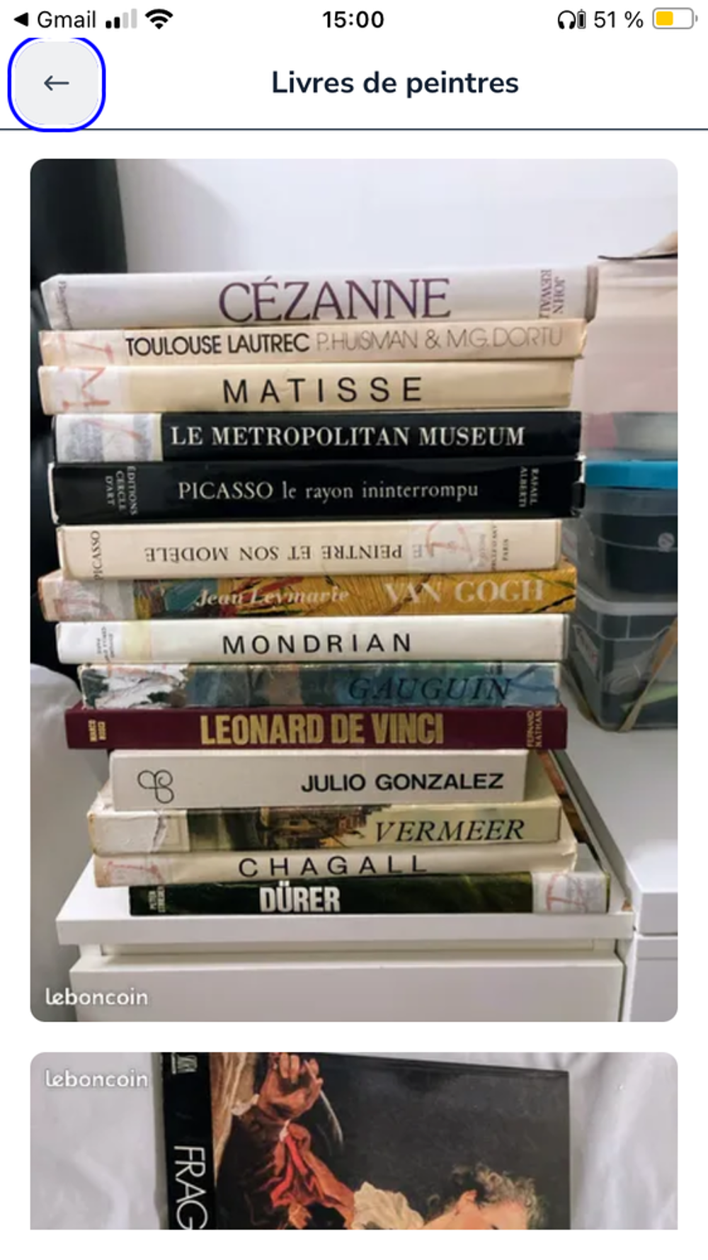 Livres de peintres Livres et BD