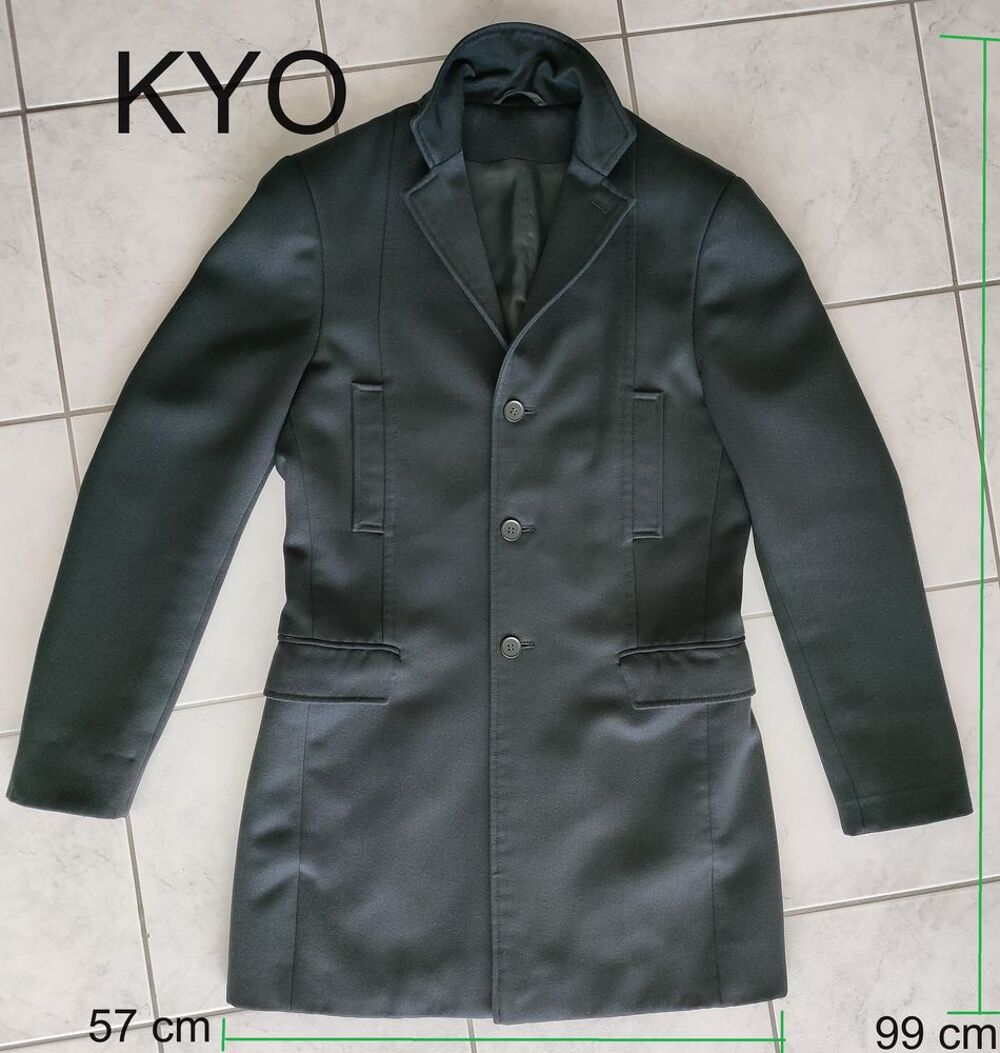 DEVRED - Veste adulte homme hiver,taille M(50),Caban manteau Vêtements