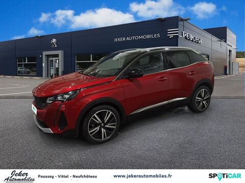 Peugeot 3008 BlueHDi 130ch S&S EAT8 GT Pack 2021 occasion Poussay 88500