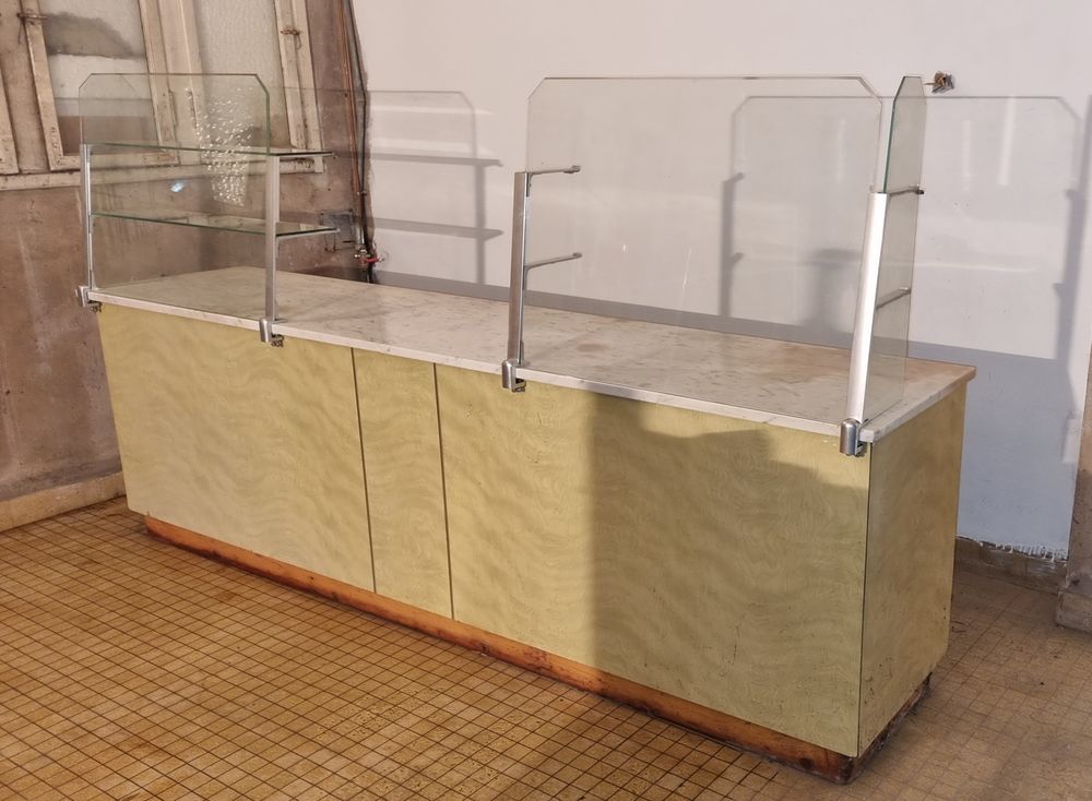 Comptoir de Magasin Vintage Formica Meubles