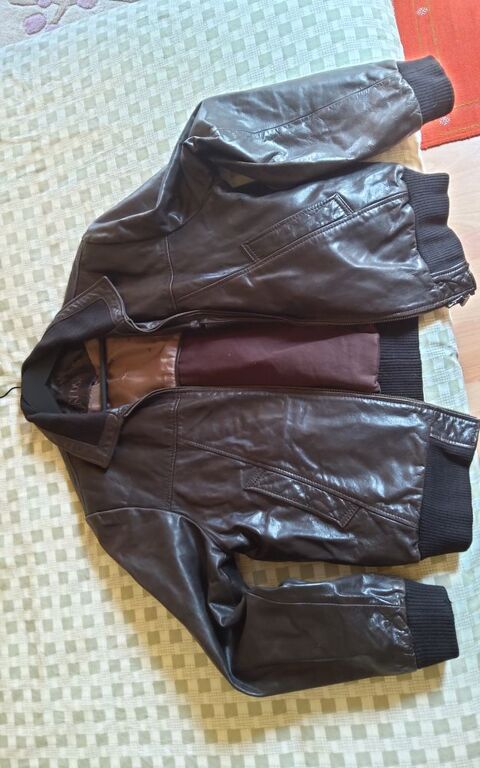 Blouson cuir vintage 115 Saint-Barth�lemy (56)