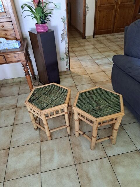 2 tabourets en bambou 30 Saint-Aubin-de-M�doc (33)
