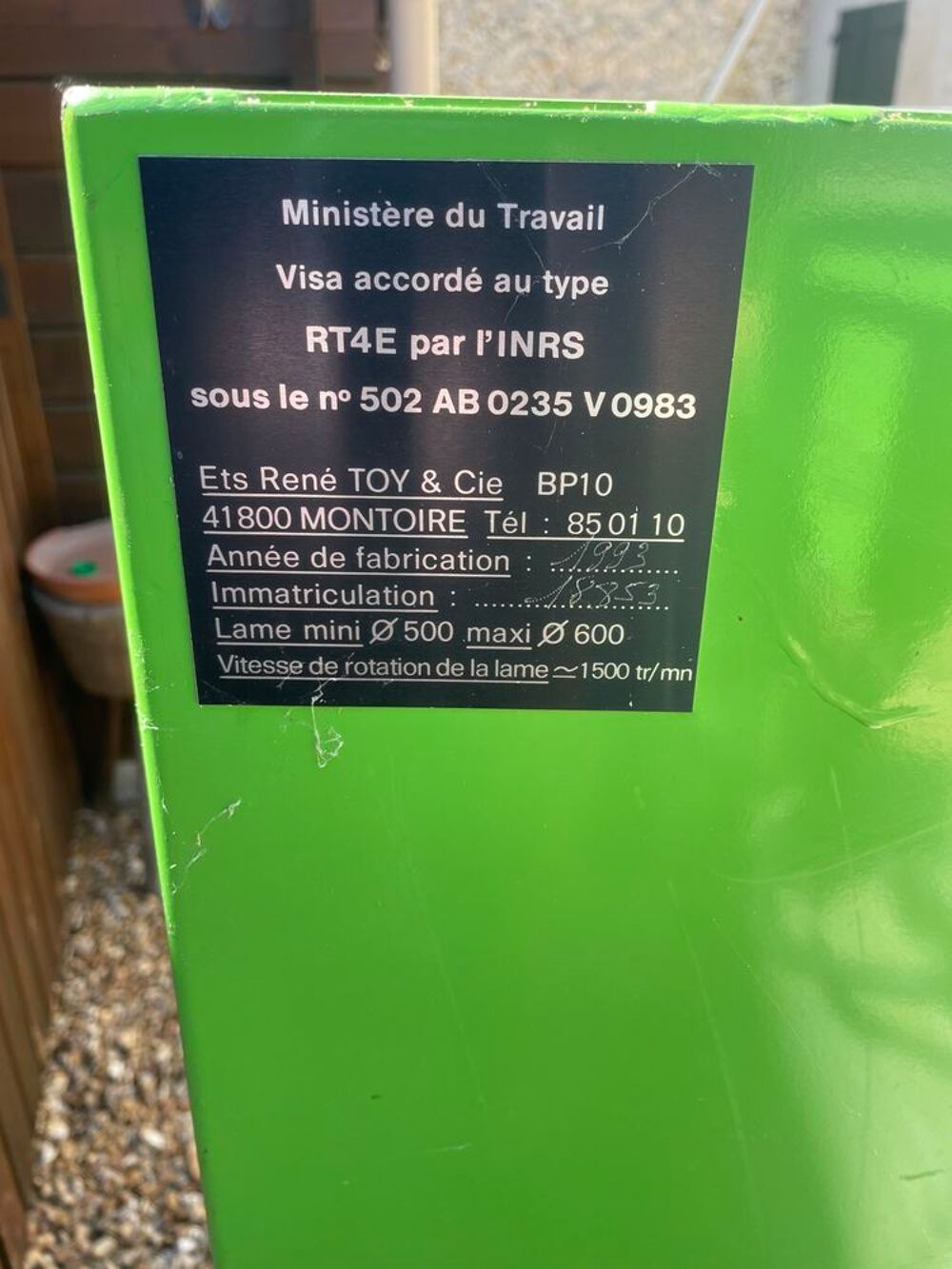 Banc de scie &agrave; bois Bricolage