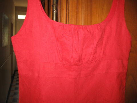 Robe courte rouge  bretelles 7 Arths (81)