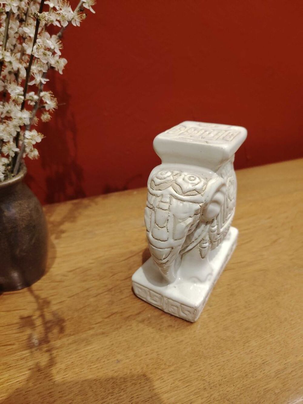 &agrave;‰l&eacute;phant porcelaine Décoration