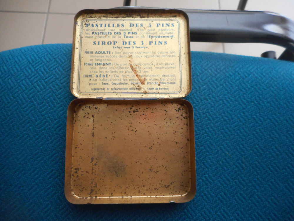 Boite Pastilles des 3 pins 
