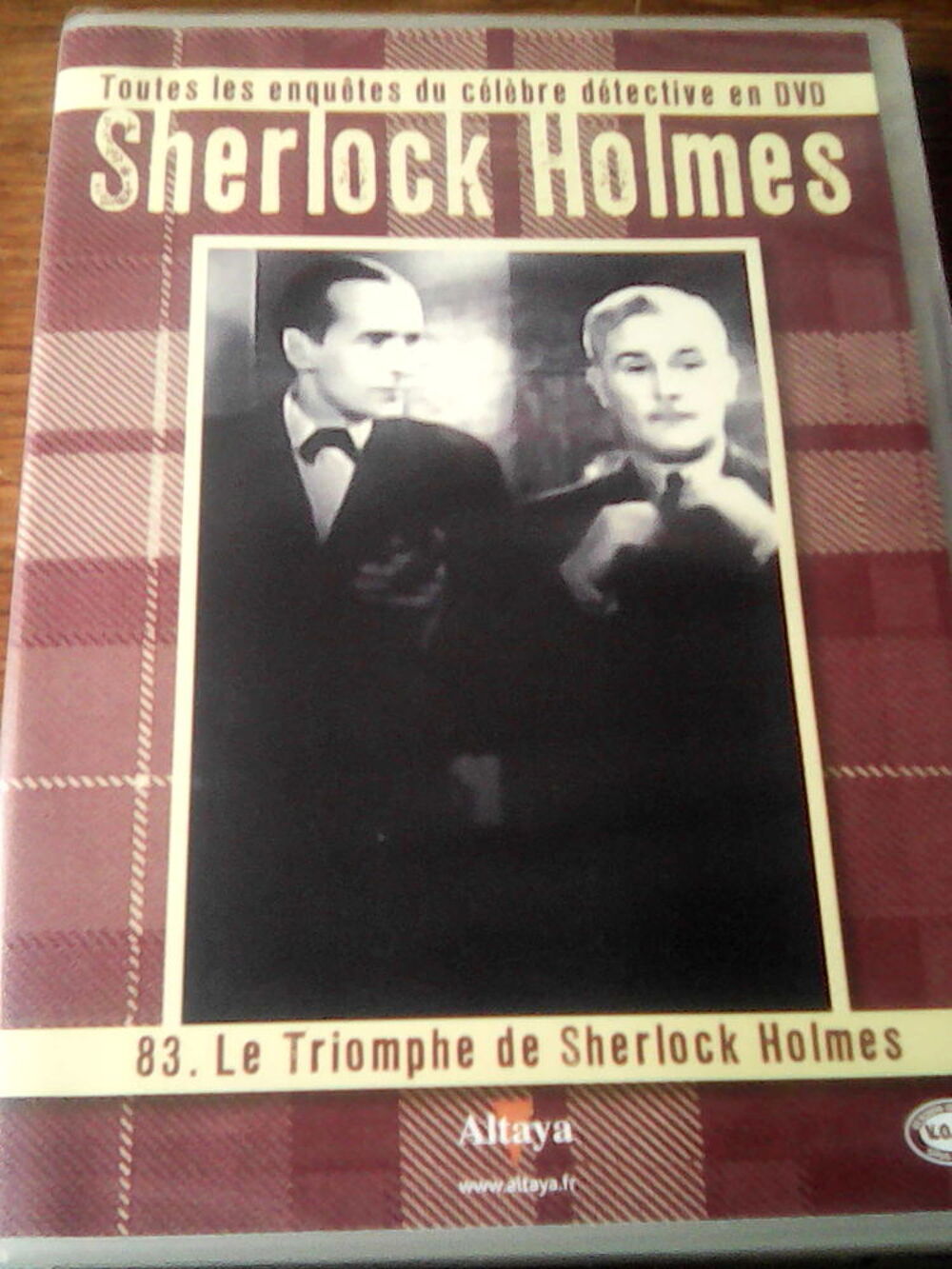 dvds sherlock holmes DVD et blu-ray