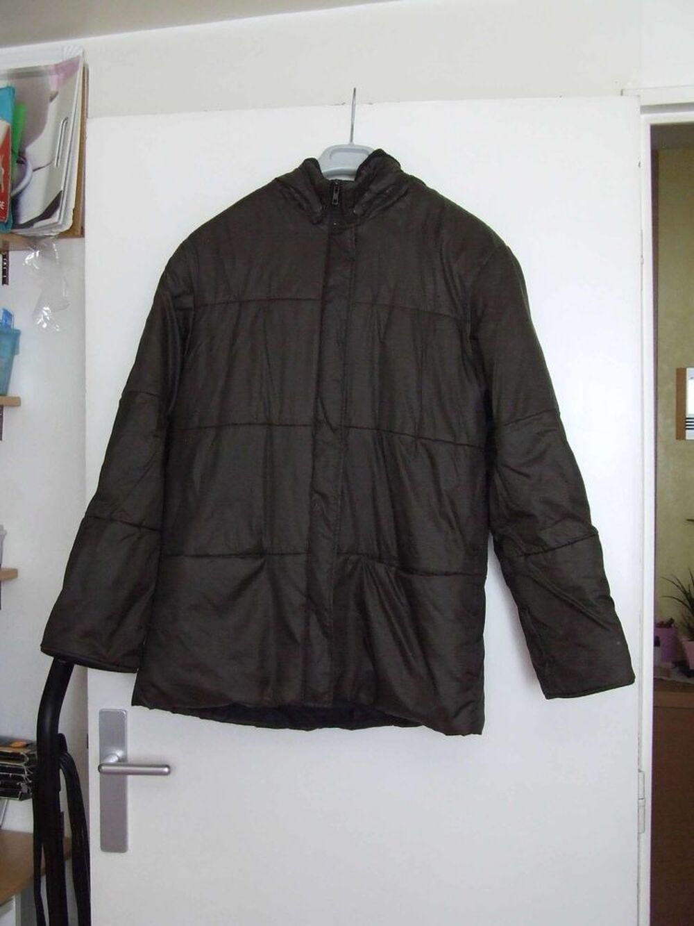 Parka mi-longue, Marron, Taille 36, TBE Vêtements