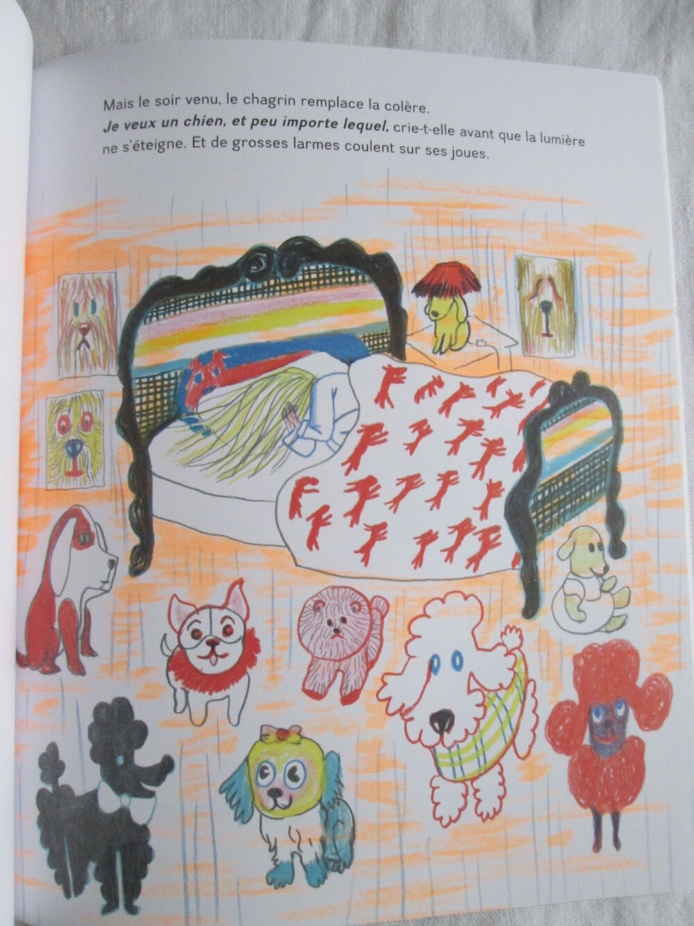 Livre illustr&eacute; enfant - Je veux un chien de Kitty Crowther Livres et BD
