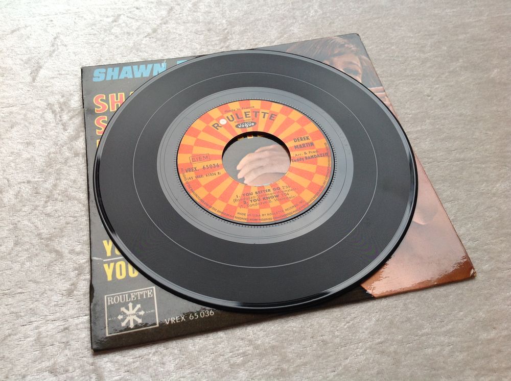 SHAWN ELLIOTT DISQUE 4 TITRES Envoi Possible
CD et vinyles