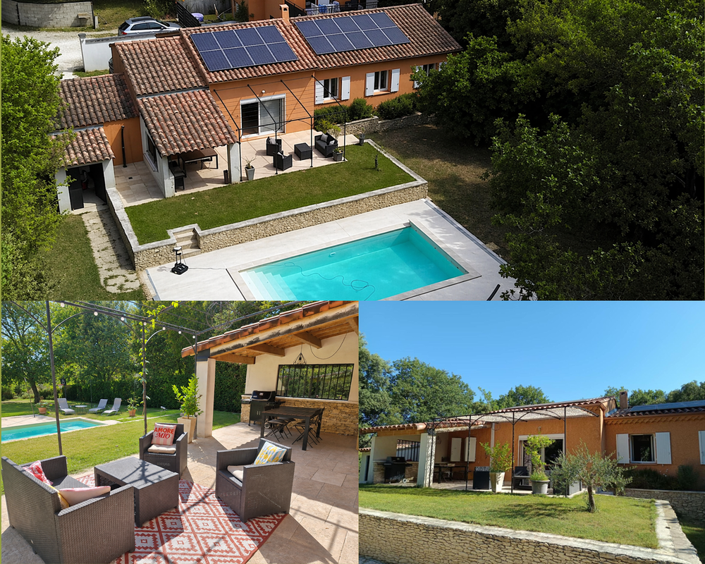 Vente Maison ? SAUMANE-DE-VAUCLUSE | PROPRIÉTÉ + PISCINE + REVENUS LOCAT Saumane-de-vaucluse