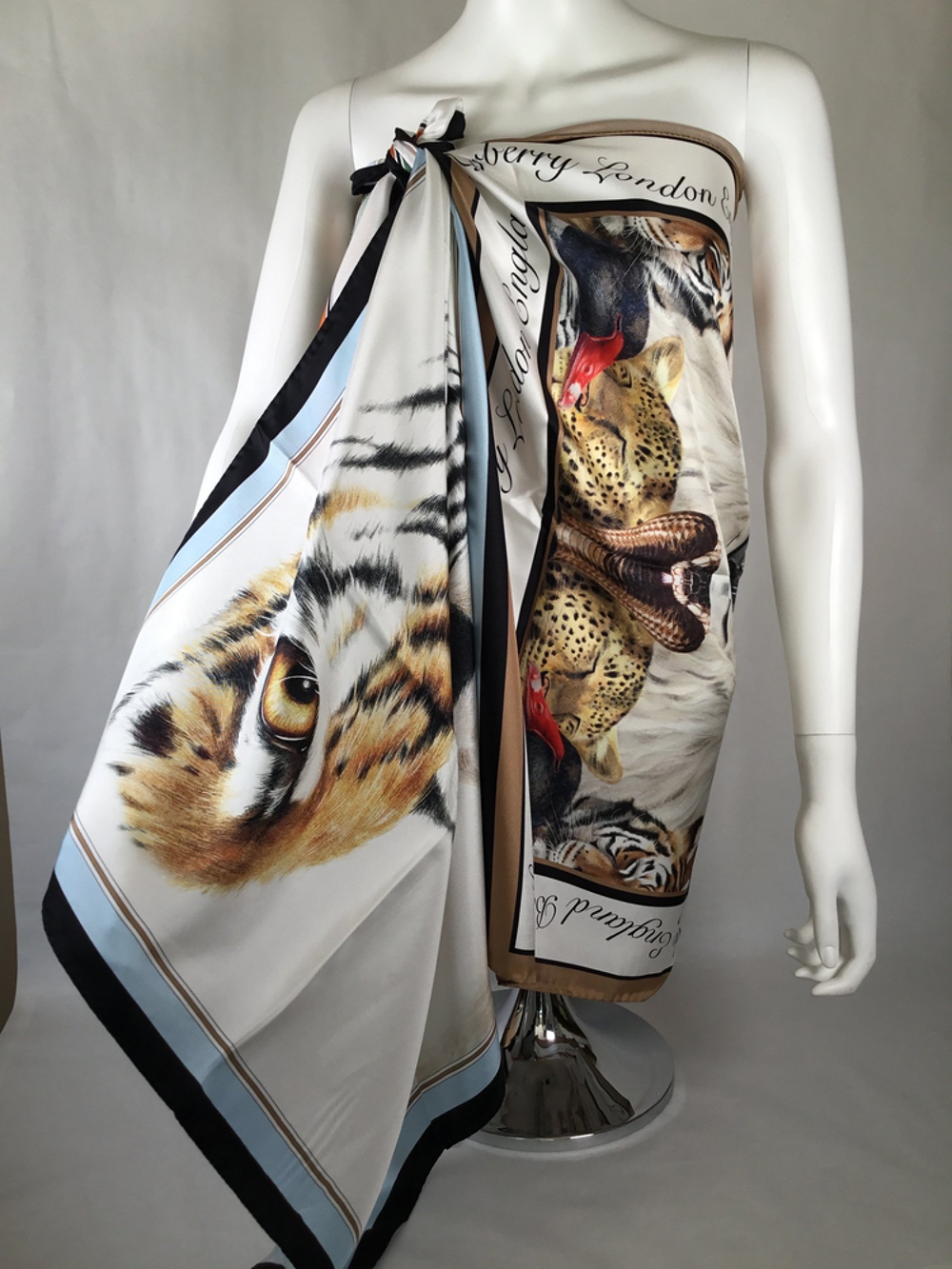 Burberry London England - 100% Soie Vêtements