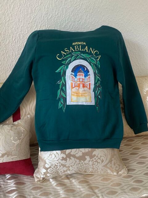 Hoodie Casablanca vert    sans  �tiquette For�t  Neuf  Taille  M 35 N�mes (30)