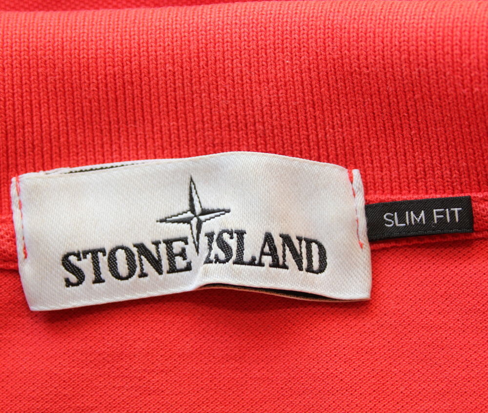 Polo rouge STONE ISLAND T.M Vêtements