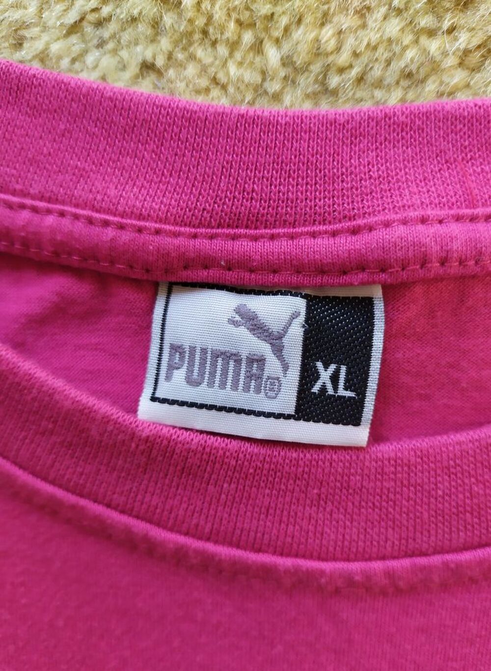 T-Shirt Puma ? rose manches courtes Vêtements