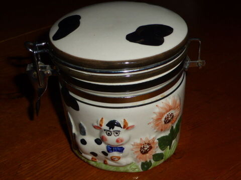 Boite de rangement faence dcor vache 3 Rueil-Malmaison (92)