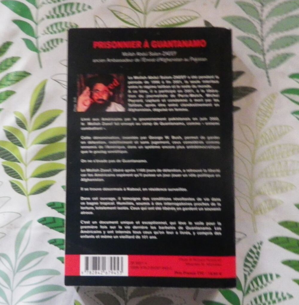 PRISONNIER A GUANTANAMO par Mollah Abdul Salam Zaeef CD et vinyles
