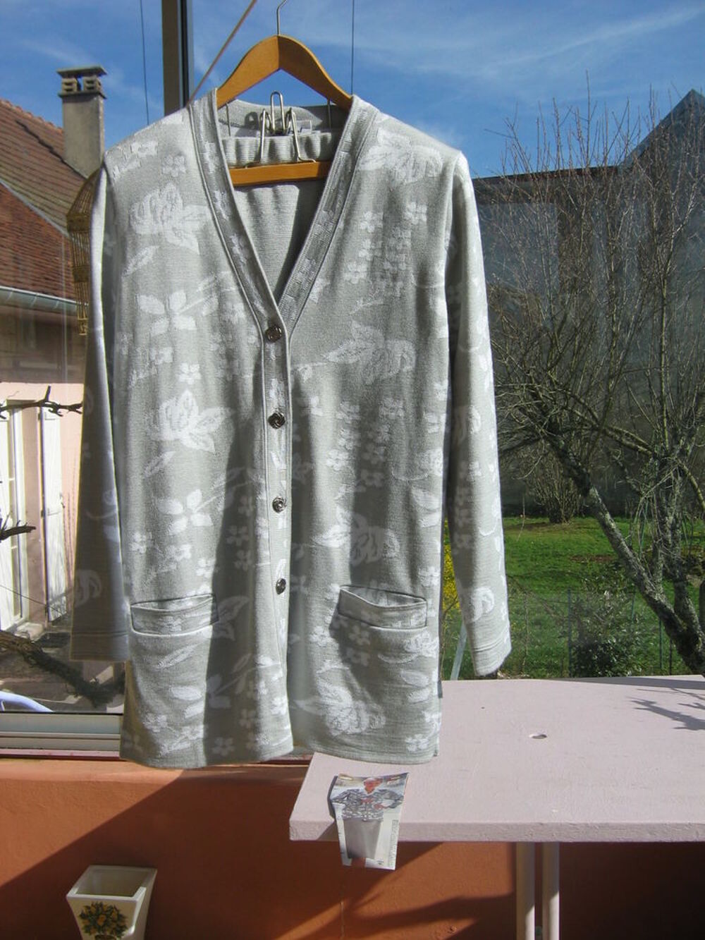 Ensemble Veste &amp; Jupe Grises Argent&eacute;s AFIBEL Vêtements