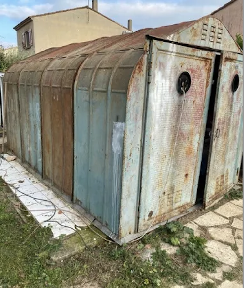 Je recherche abri de jardin baraque de chantier Fillod Faure Jardin
