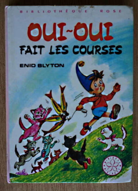bibliotheque rose - oui oui fait des courses - 1980 0 Fougères (35)