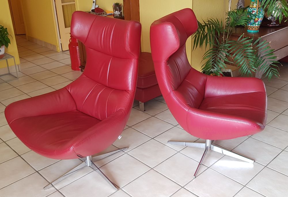 Fauteuil pivotant cuir Meubles