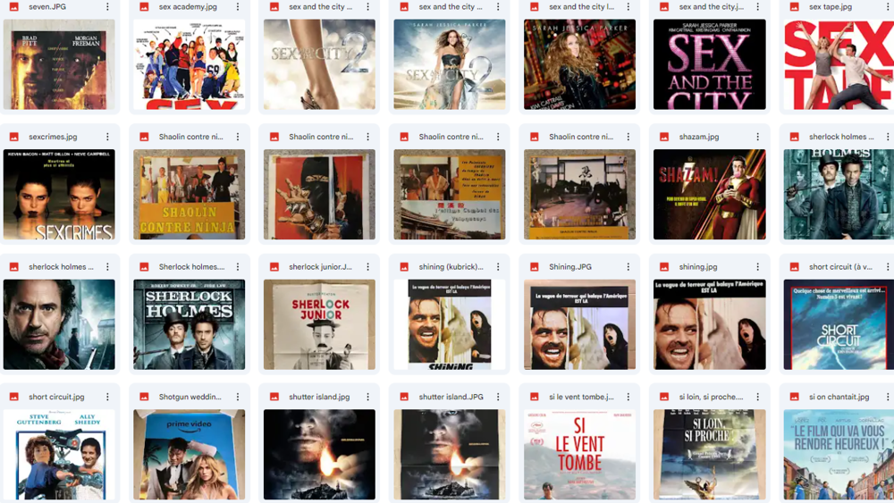 Affiches originales de cin&eacute;ma : Films en S (partie 4) 