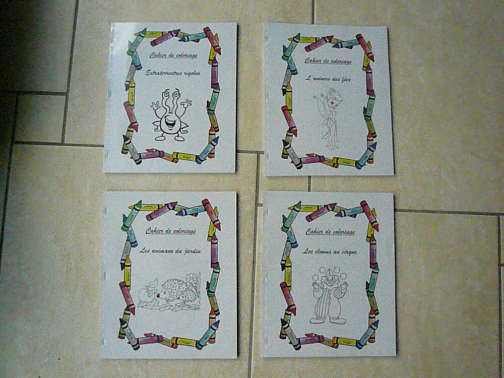 Cahiers de coloriage Livres et BD