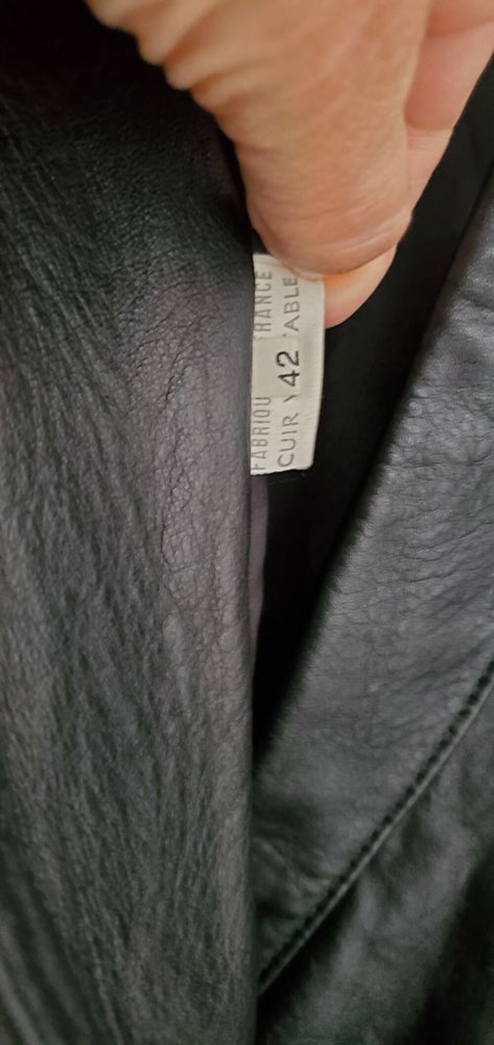 Blouson cuir Vêtements