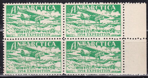 Timbres AUSTRALIE-Territoires Antarctiques- Expdition de 19 6 Lyon 5 (69)