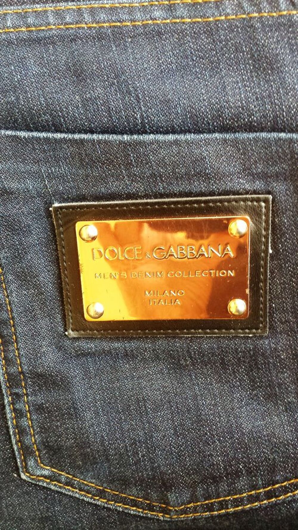Jeans femme 10 gold D/Gabbana Vtements