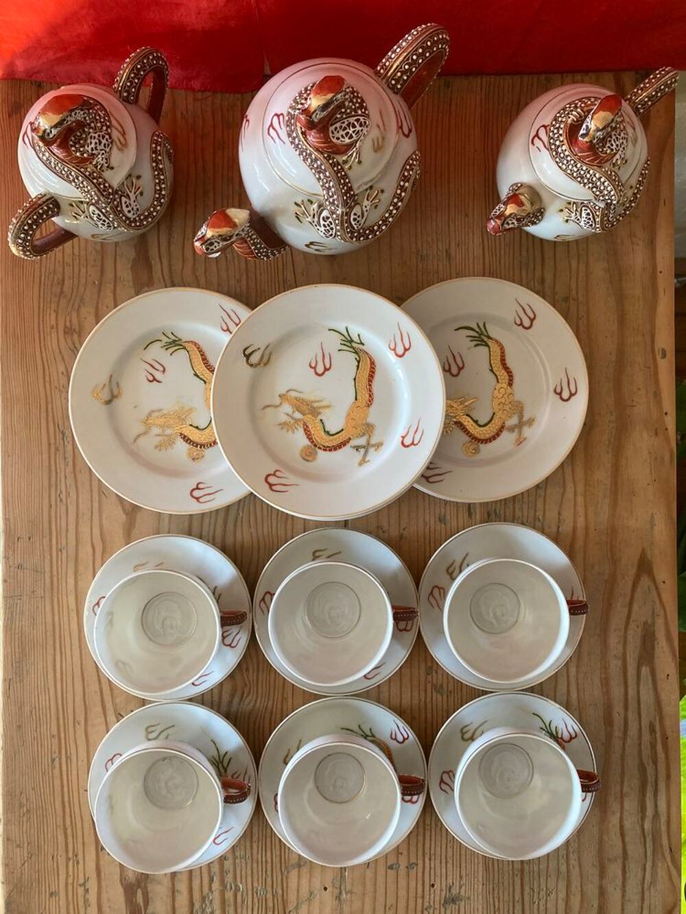Service Th&eacute; Vert Porcelaine Japonaise - ann&eacute;es 50
Cuisine