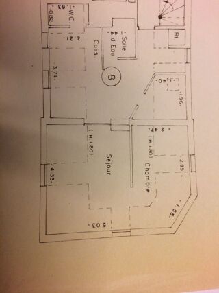  Appartement à louer 2/3 pièces 40 m²