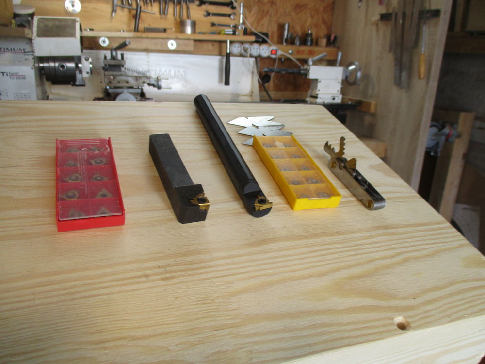 11 outils de tour a m&eacute;taux carr&eacute; de 16 mm Bricolage