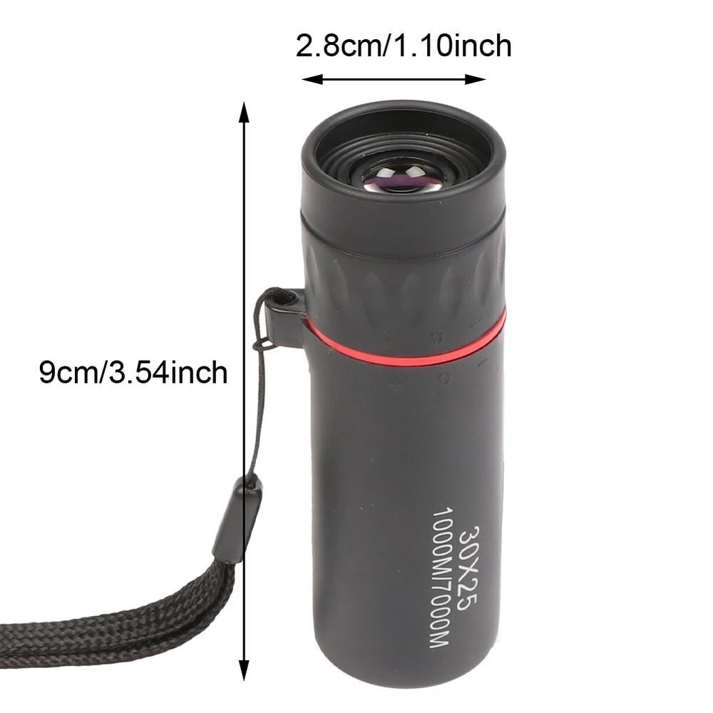 JUMELLE MONOCULAIRE HD 30x25 ZOOM MINI PORTABLE CAMPING RAND Sports