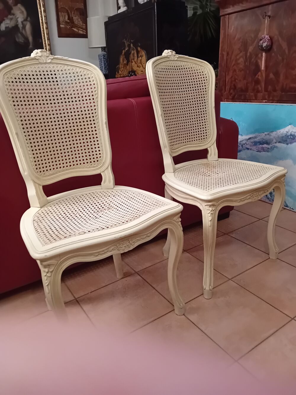 chaises style Louis XV Meubles