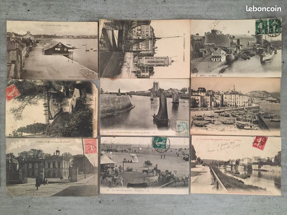 Lot 54 Cartes Postales anciennes Th&egrave;me: Paris, Guerre de 14, 