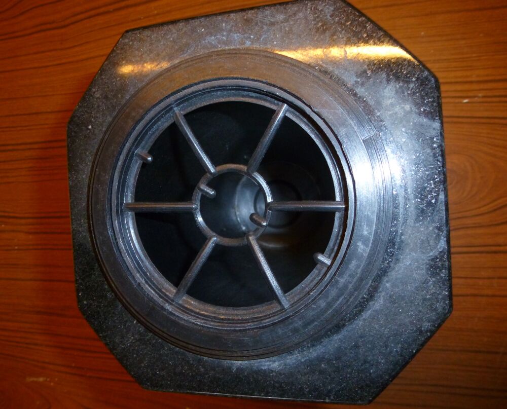 Vase fun&eacute;raire anthracite Décoration