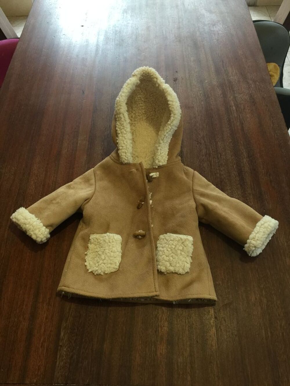 manteau avec capuche enfant fille Zara Vêtements enfants