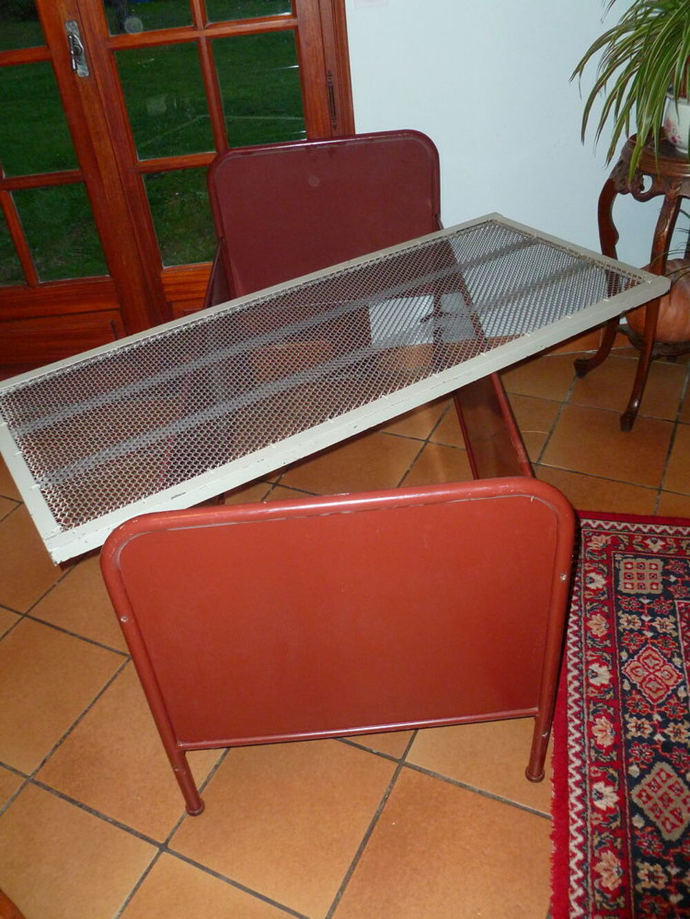 lit en fer enfant 140/160 vintage Mobilier enfants