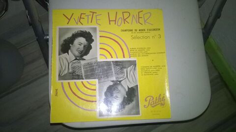 Vinyle Yvette Horner
Sélection n° 3
1955
Excellent etat
10 Talange (57)