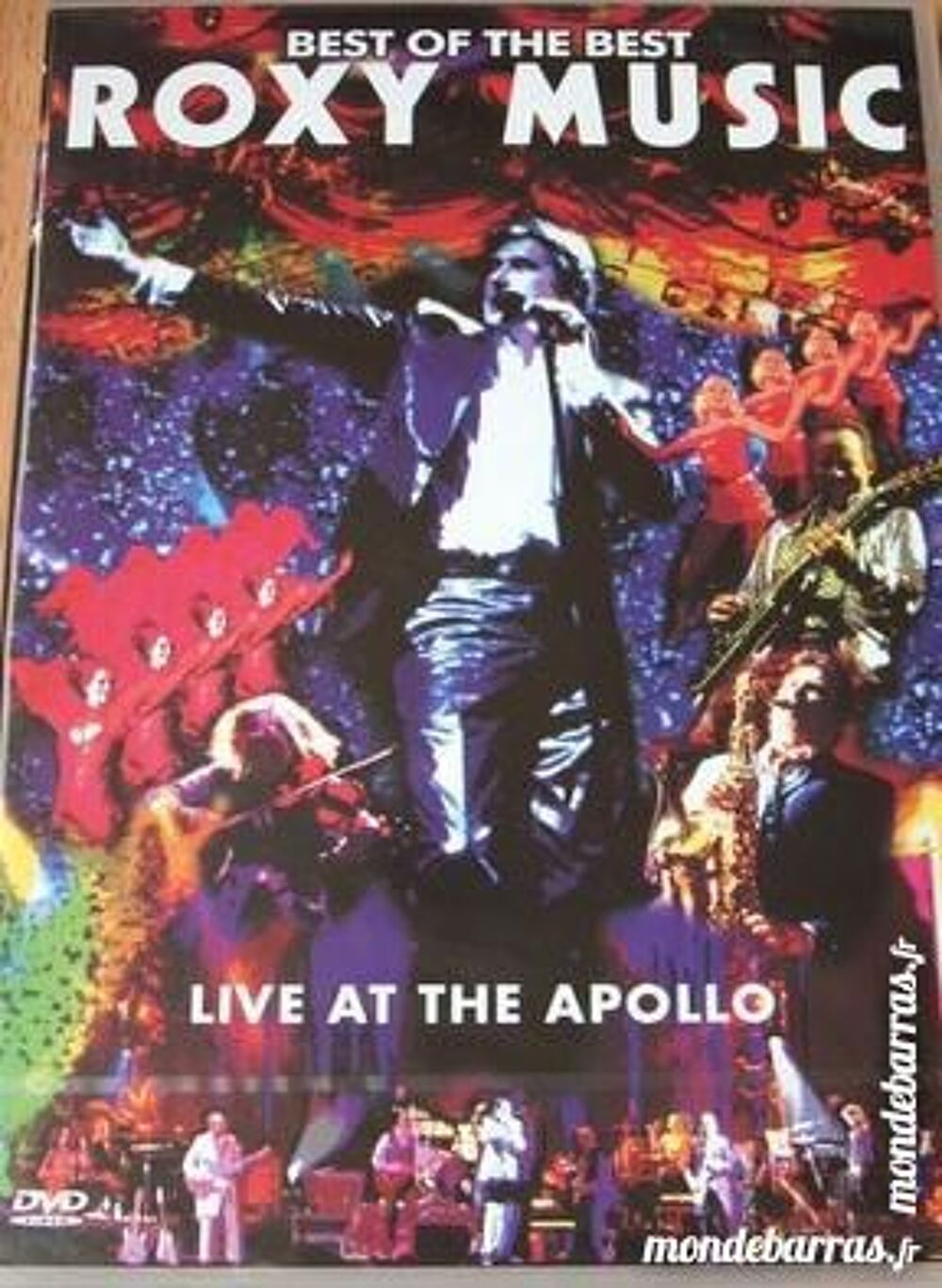 ROXY MUSIC LIVE AT THE APOLLO DVD et blu-ray